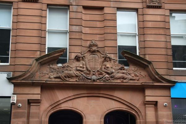 Шотландия. Глазго. Merchant City.