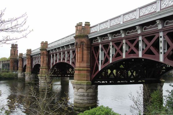 Шотландия. Глазго. The City Union Railway Bridge.