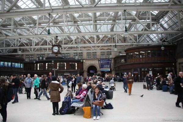 Шотландия. Глазго. Glasgow Central Station.