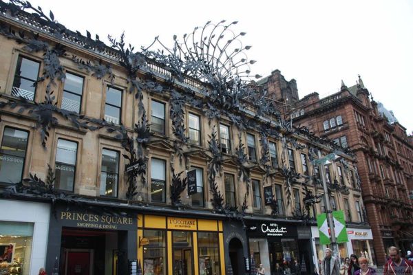 Шотландия. Глазго. Buchanan Street. Торговый центр Принцес-Сквер.