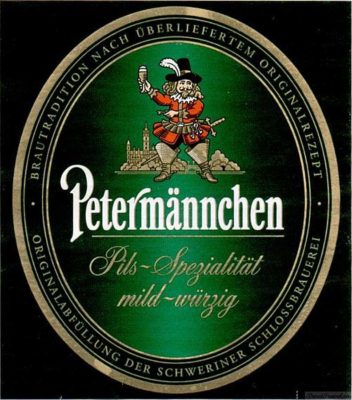 Германия. Шверин. Пиво Petermännchen.