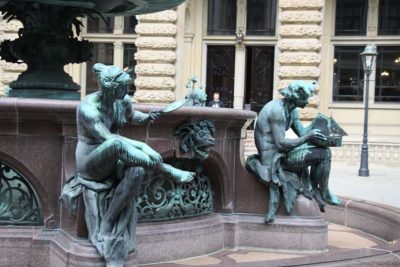Германия. Гамбург. Ратуша.
