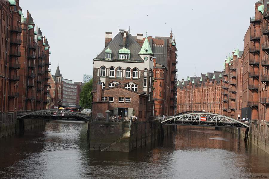 Германия. Гамбург. Speicherstadt.