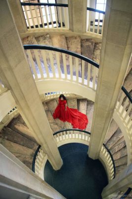 Музей замка Шверин. Лестница.